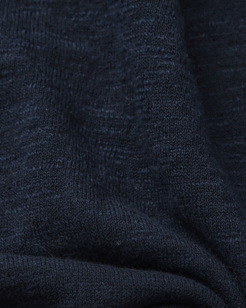 Essential Crewneck-Shirt aus Leinen-Baumwolle